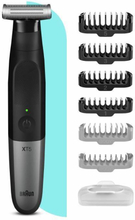 Braun Series XT5 mäns elektriska rakapparat och hybridtrimmer, ansikte + kropp, hållbart blad och resväska svart, XT5200