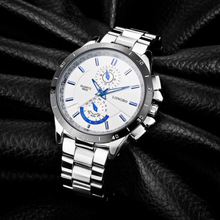 LONGBO Brand New Art und Weise Sports Armbanduhr Luxuxquarz Uhren Herren-Legierung Bügel-Uhr-Mann Wasserdicht Military Watch 8833