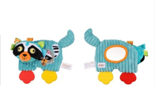 Baby Tröster Plüsch Kinderkrankheiten Spielzeug Cartoon Tiere mit Magic Mirror Baby Beruhigende Spielzeug Yellow Lion