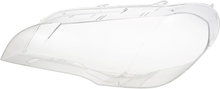 Scheinwerfer Klarglasabdeckung klar Lampenabdeckung Lampenschirm hell für BMW X5 E70 2008-2013 (links)