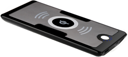 5V QI Wireless Ladegerät Transmitter Power Bank 6000mAh für Nokia Lumia 920/820 Nexus 4/5-iPhone 4/4 s Samsung Galaxy S3/Note 2 schwarz US-Stecker