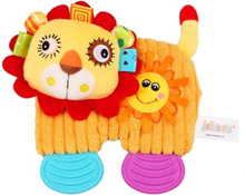 Baby Tröster Plüsch Kinderkrankheiten Spielzeug Cartoon Tiere mit Magic Mirror Baby Beruhigende Spielzeug Yellow Lion