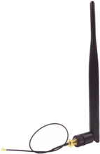 2.4GHz 5dBi WiFi Antennenantenne mit RP-SMA Stecker und 21cm SMA Adapterkabel für Wireless Router WiFi Adapter STB Modem Pool