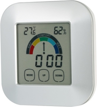 Indoor Comfort Anzeige Thermometer Hygrometer Smart Digital Touchscreen Bunte Bildschirm Hintergrundbeleuchtung Uhr