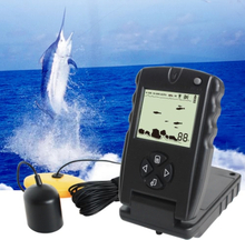 LUCKY 100FT Wired Fish Finder Monitor Detektor Portable Sonar Fisch Finder Tiefe Echolot