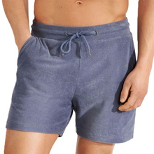 Bread and Boxers Terry Shorts Lyseblå økologisk bomuld Small Herre