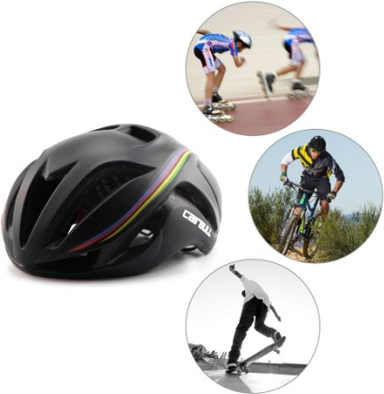 CAIRBULL Fahrradhelm Ultralight EPS + PC Abdeckung MTB Rennrad Helm Integral Form Fahrradhelm Radfahren Schutzhelm