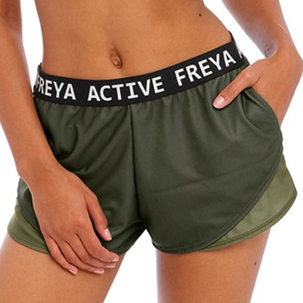 Freya Active Player Short Khaki Polyester Small Damen