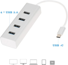 "USB 3.1 Typ C mit 4 USB 3.0 OTG Hub Adapter Daten Kabel für neue MacBook 12""-Google Chromebook Pixel Nokia N1 Tablet"
