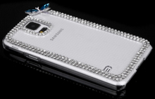 PC Hard zurück Fall Protective Shell Bling Diamond Strass Crystal für Samsung Galaxy S5 i9600 Dragonfly
