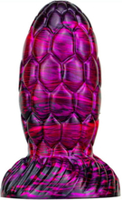 Metallic Dragon Egg Dildo Warnax Purple/Black 15,5 cm Dragon Dildo