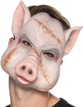 Evil Pig - Mask i Tunn Plast