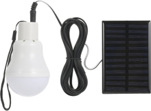 12 LED Solar Powered wiederaufladbare LED Glühbirne mit Sonnenkollektor