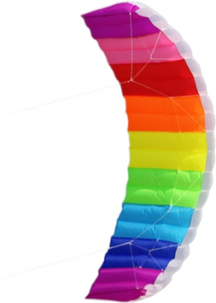 Double Line Drachen Rainbow Stunt Kite 1.4m / 2m / 2.7m