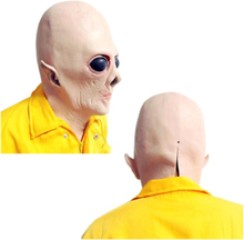 Realistische UFO Alien Maske Halloween Dekoration