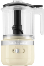 KitchenAid 5KFCB519EAC Ledningsløs mini foodprocessor, cream