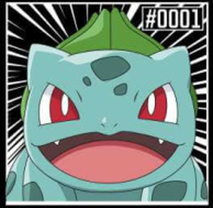 Pokémon Pokédex Bulbasaur #0001 Hoodie - Black - L