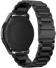 18mm Universal titanium steel watch strap - Black