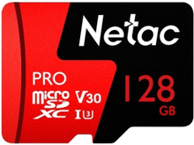 Netac P500 PRO Klasse 10 128 GB Micro SDXC TF Speicherkarte Datenspeicher High Speed 98 MB / s V30 / UHS-I U3