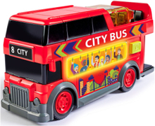 Dickie Toys City Bus Toys Toy Cars & Vehicles Toy Vehicles Buses Red Dickie Toys