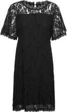 Crkit Lace Dress - Zally Fit Kort Kjole Black Cream
