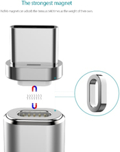 dodocool Metall abnehmbarer magnetischer USB-C Stecker für dodocool abnehmbares magnetisches Lade-Sync-Kabel Silber