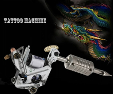 1Pc Tattoo Maschine Tube Griff Griffe Spitze 304 Edelstahl Tattoo Supplies Körperkunst Werkzeuge Silber
