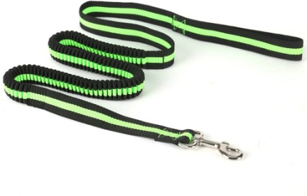 Noctilucent elastische verstellbare einziehbare Blei Seil Hund Laufen Leine Schock Absorbierende Beschränkungen Durable für Haustier Weste