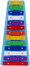 Andoer® 13 Bar Kinder Glockenspiel Xylophon Bunter Note des Pädagogisches Rhythmusinstrument Rhythmus Spielzeug für Baby Kleinkind Kinder