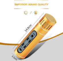 Sonnenschein-tipway STW-Kondensator-Mikrofon Mic Karaoke Player Recording Omni KTV Singen für iOS Android PC Computer