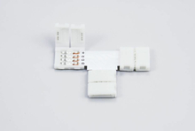 T-Connector voor 10mm RGB Led Strips | Soldeervrij