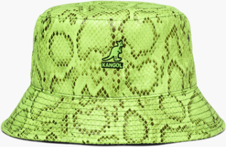 Kangol - Snakeskin Bucket Headwear - Grøn - M