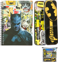 Bumber Stati Ry Set Batman Toys Creativity Drawing & Crafts Drawing Stati Ry Multi/mønstret Joker*Betinget Tilbud