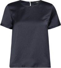"Gilbert Tops T-shirts & Tops Short-sleeved Navy Weekend Max Mara"