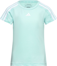 G Tr-Es 3S T T-shirts Sports Tops Blå Adidas Sportswear*Betinget Tilbud