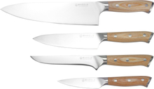 Mareld Knivsett med 4 kniver i europeisk tradisjon