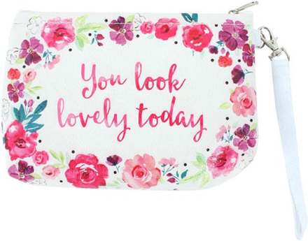 Floral Fusion Lovely Pouch Bag