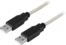 USB 2.0 kaapeli A-A u-u, 1m