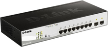 D-Link kytkin, 8x10/100/1000Mbps, Layer2, PoE, 2xSFP