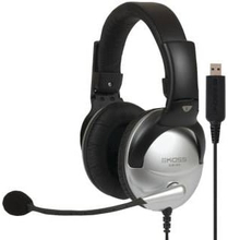 KOSS SB45 Headset USB Black/Silver