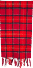 Tartan scarf lambswool cardinal