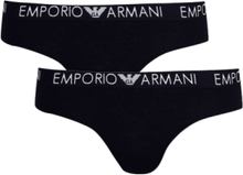 Armani Women 2-Pack Brief Iconic Cotton Black/Black