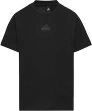 J Z.n.e. Tee T-shirts Short-sleeved Svart Adidas Sportswear*Betinget Tilbud