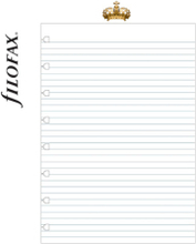 Filofax notitieboek - a5 - refill pack - gelinieerd