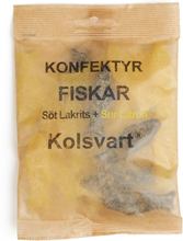 Kolsvart Søt + sur sitron, 120 g
