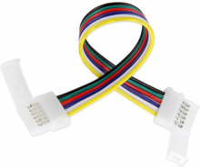 Flexibele Connector| 6 Contacten voor 12mm RGBWW / RGB CCT Led Strips