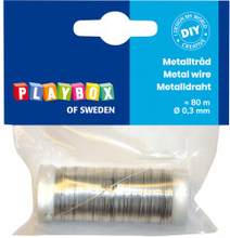 Playbox Metalltrd/Metallwire Silver 0,3mm 80m