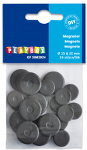 Playbox Magneter Mrkgr 15-20mm - 24 st