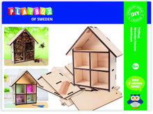 Playbox Gr det sjlv/DIY Set Insektshus/insektshotell/Trhus