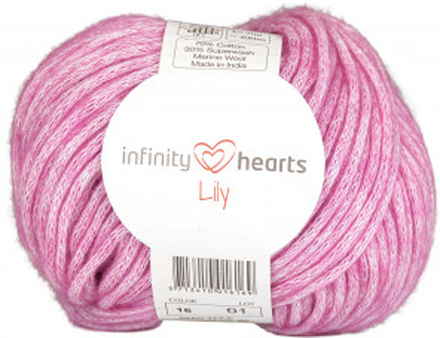 Infinity Hearts Lily Garn 16 Ljung